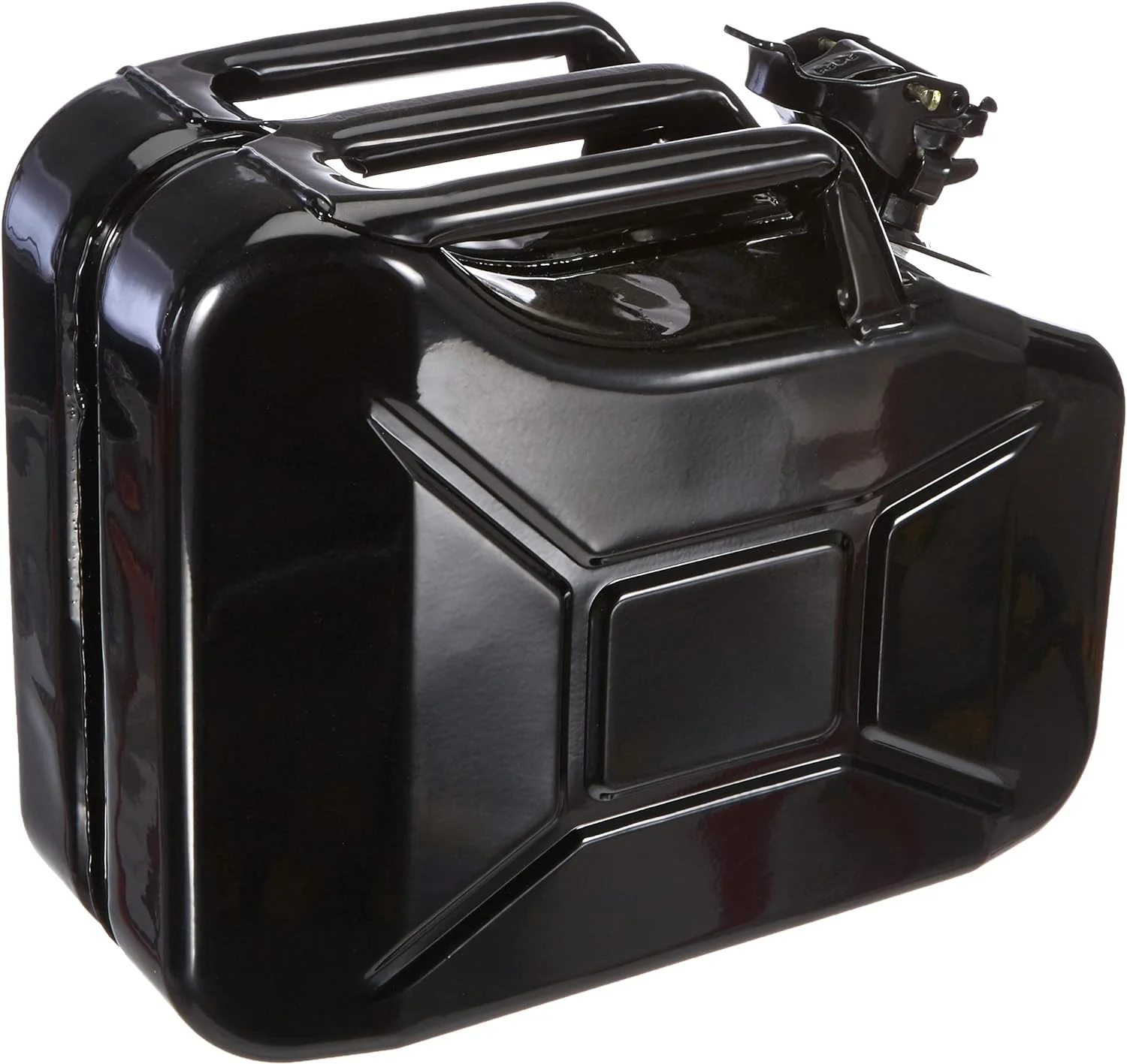 Bidón metálico 10lts JerryCan para combustible - Imagen 2