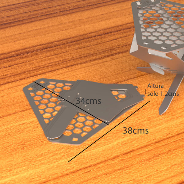 (Reserva pre-order) Barbacoa portátil RAMSYS P.I.T.